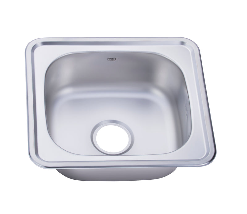 ISS 480 | stainless steel | Single Bowl | 48 cm | Inset